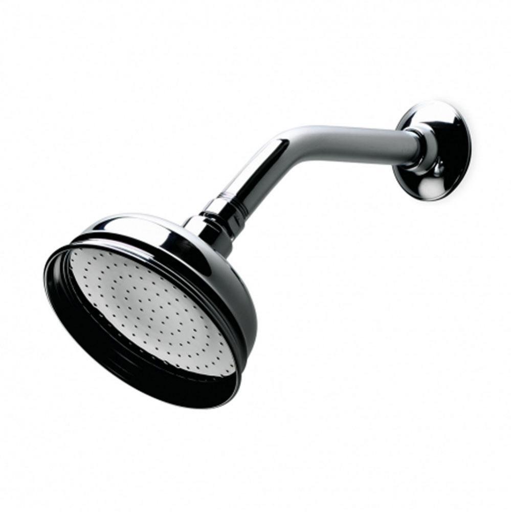 Universal Shower Arm and Flange in Nickel