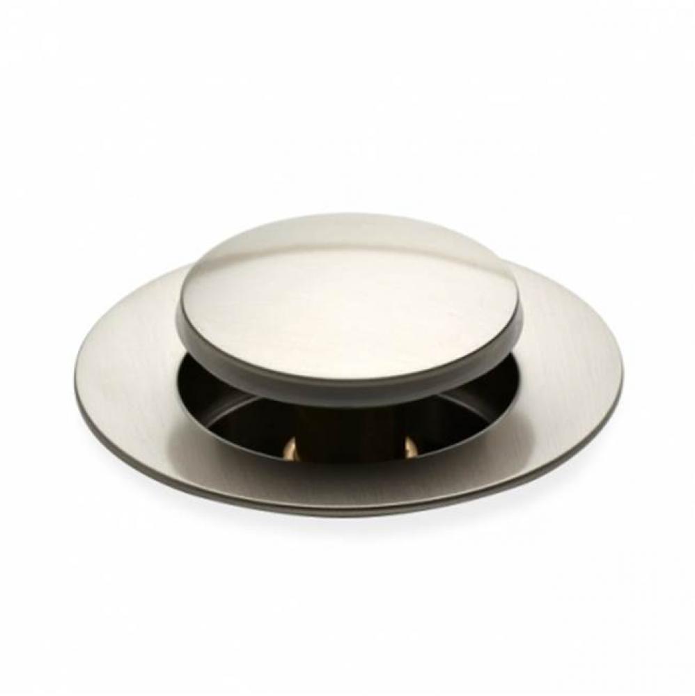 Universal USA Push Touch Drain with Overflow in