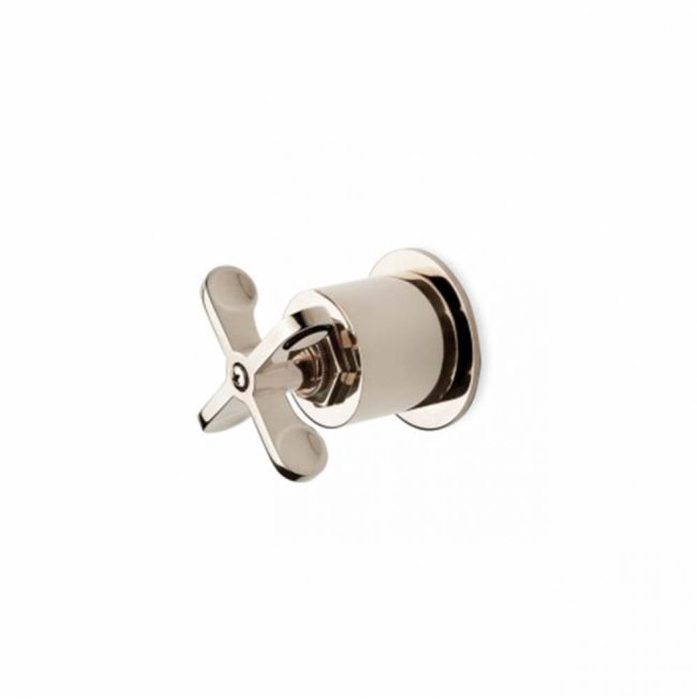 Henry Volume Control Valve Trim with Metal Cross Handle in