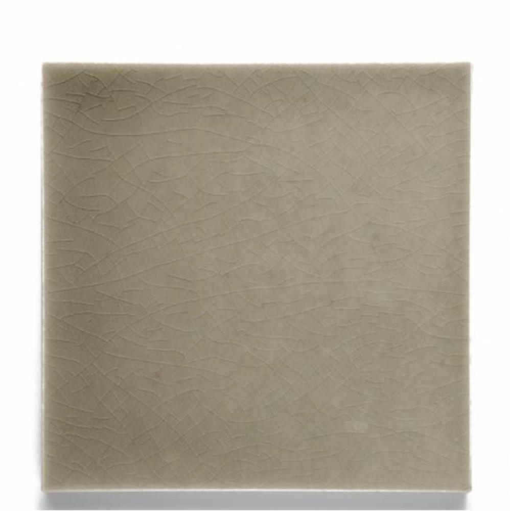 District Tile Bullnose Single 6'' x 6'' in Seaweed Glossy
