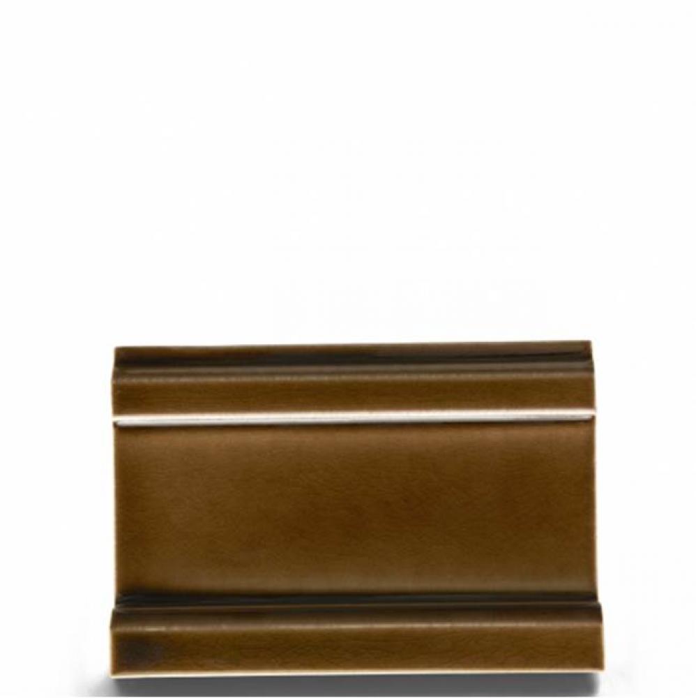 District Tile Base Molding 3 7/8'' x 6'' in Seaweed Glossy