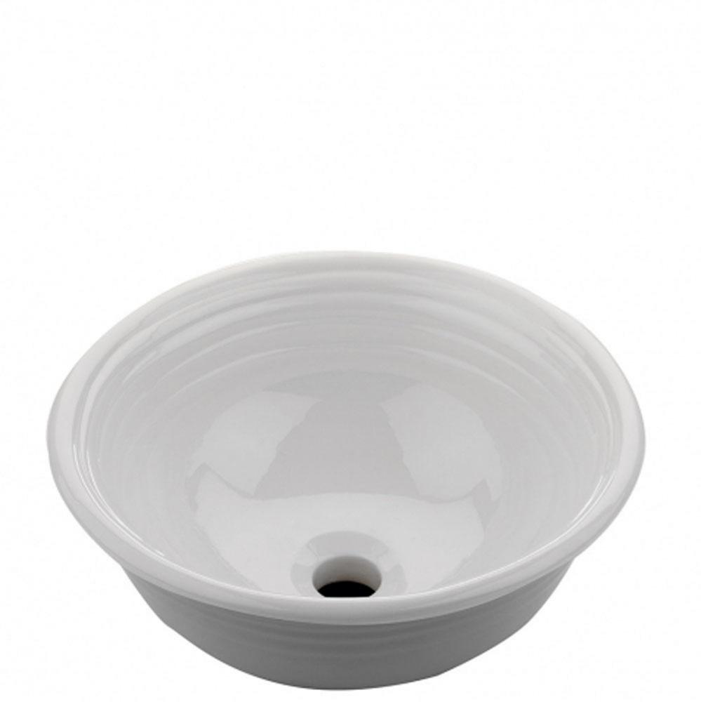 Hancock Round Vessel Vitreous China Lavatory Sink 15 1/4'' x 15 1/4'' x 6