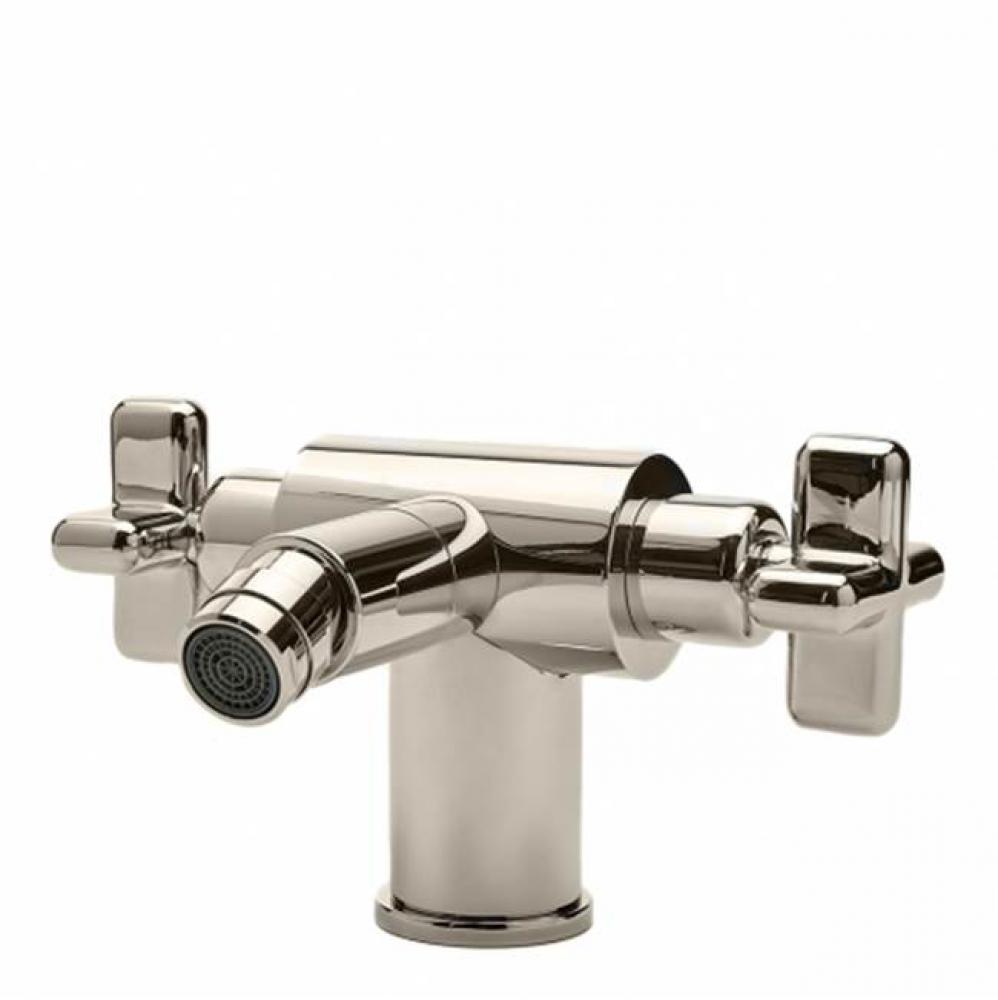 .25 One Hole Bidet Fitting with Cross Handles in