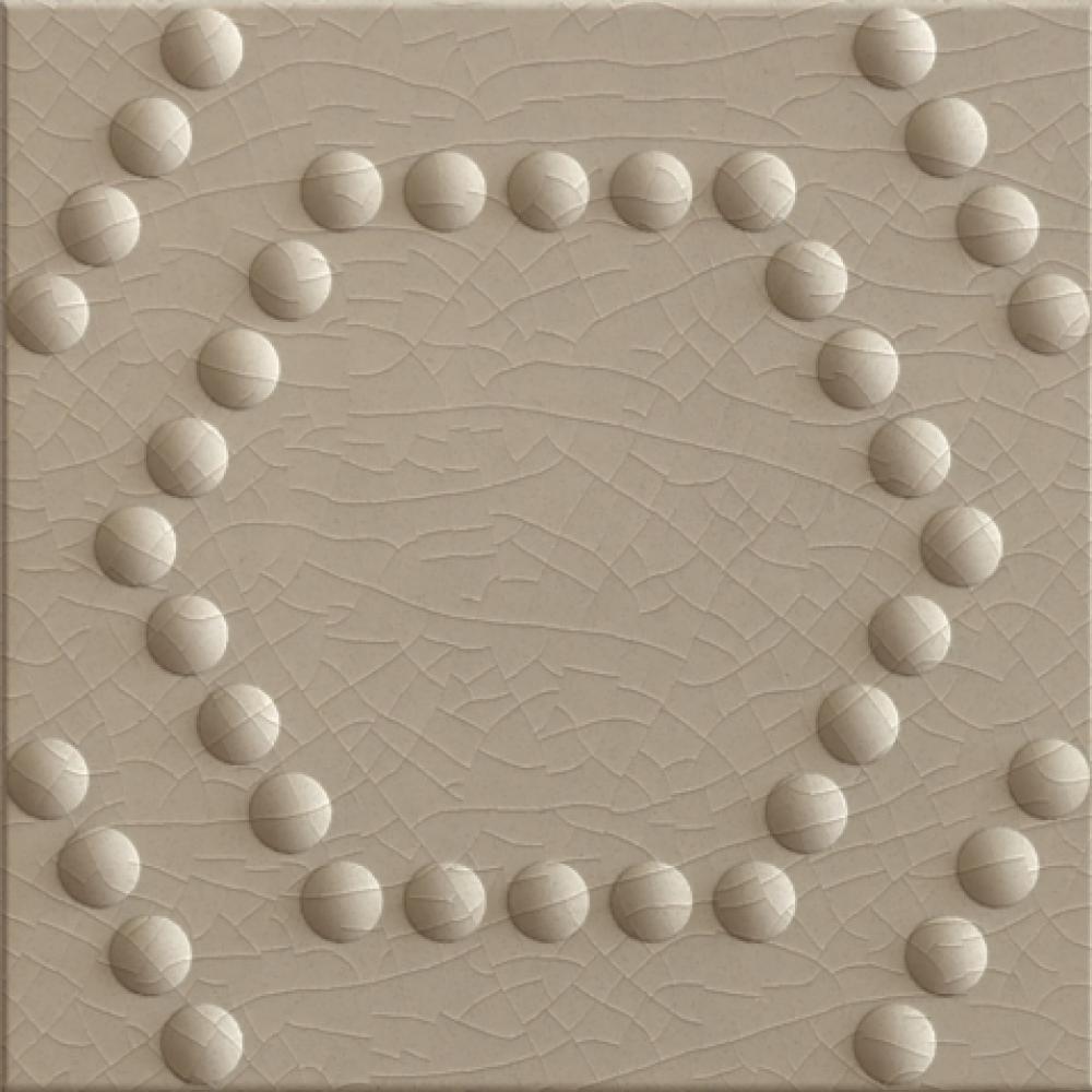 Architectonics Handmade Boss Decorative Field Tile Hexad Grande 6'' x 6''