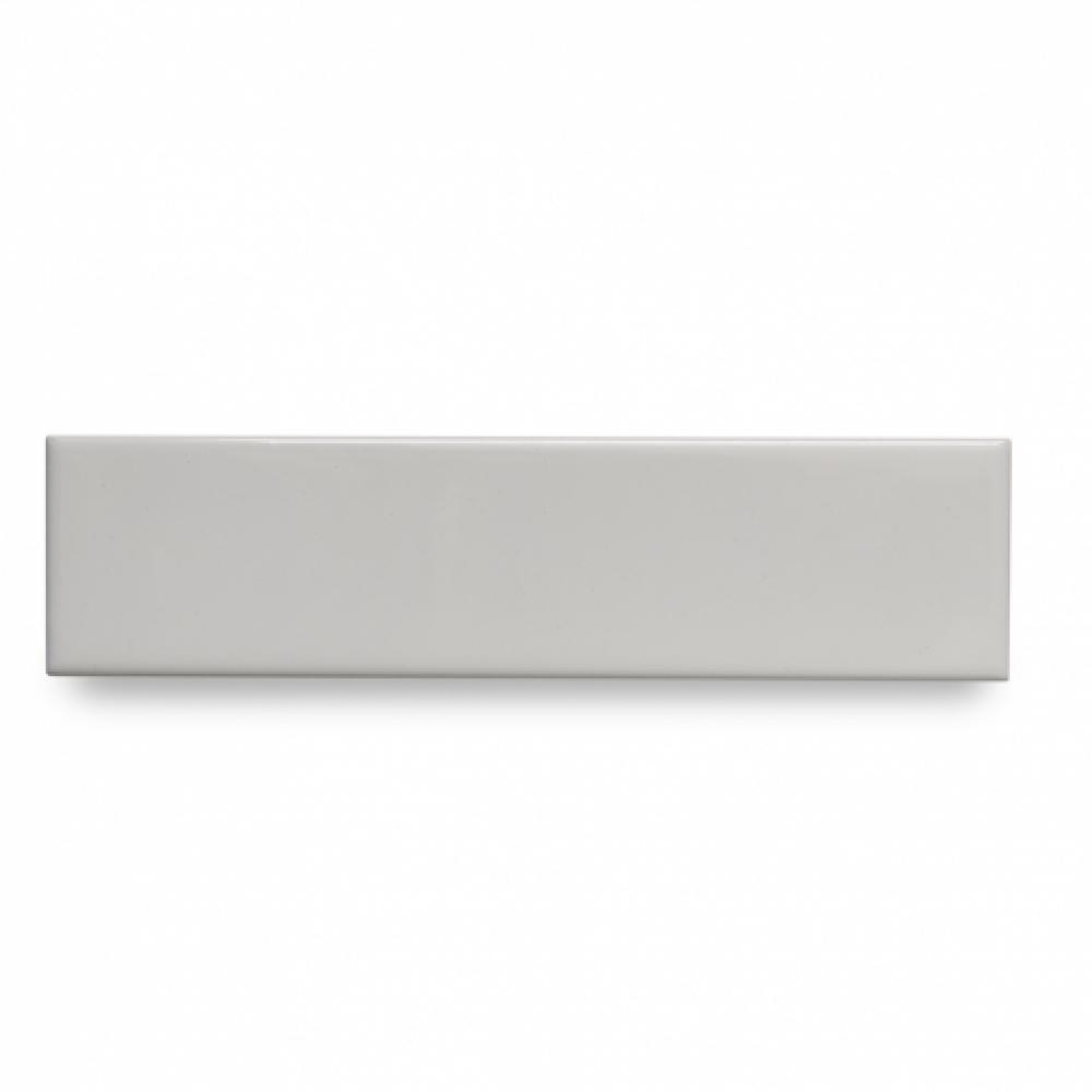 Campus Field Tile 2 x 8 in White Glossy Solid