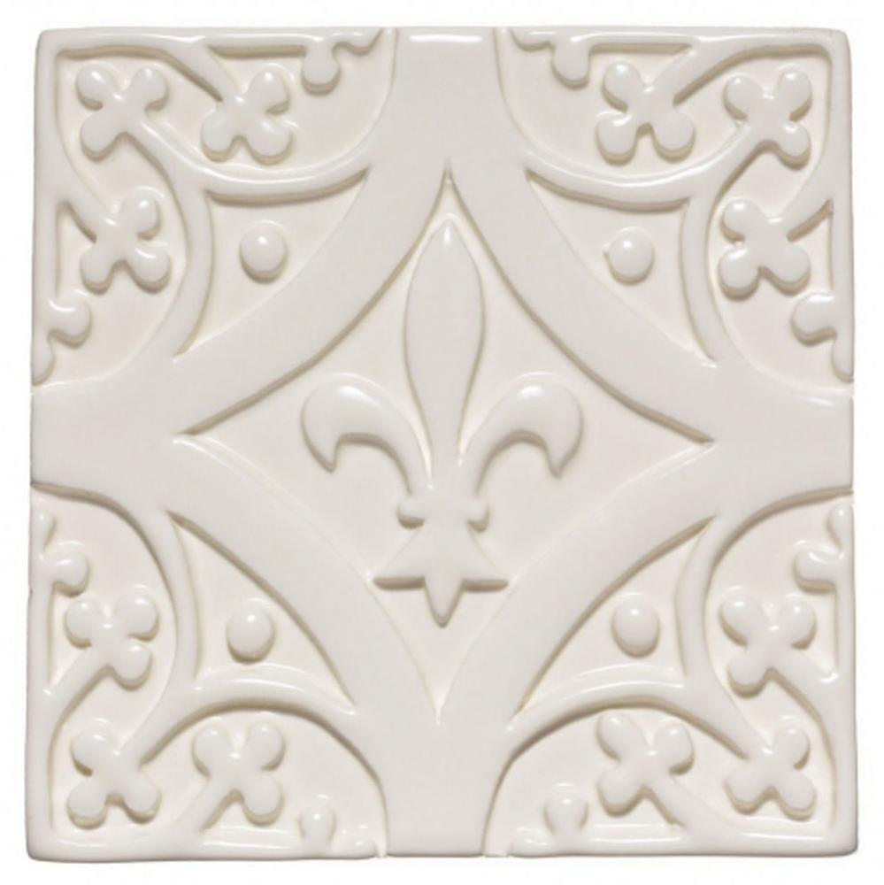 Archive Church Decorative Field Tile Deco ''F'' 4 1/4'' x 4