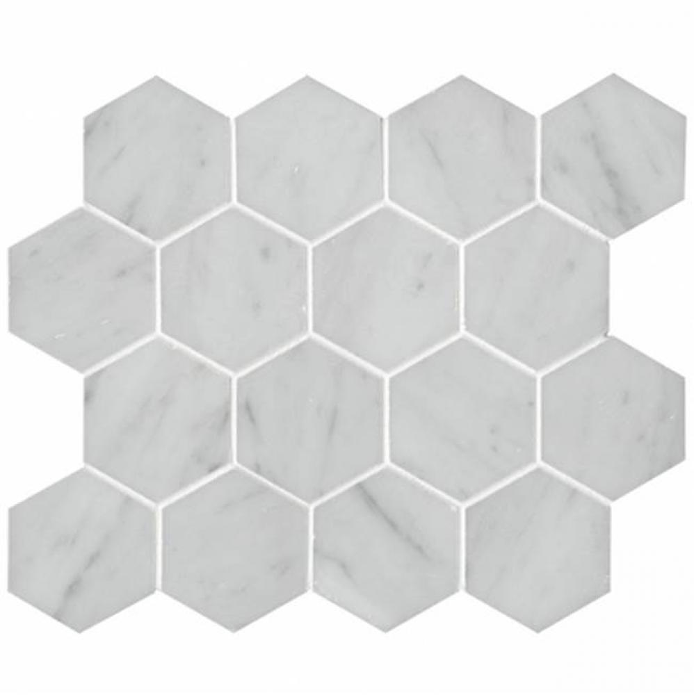 Signet 7cm Hexagon Mosaic in Stone Group