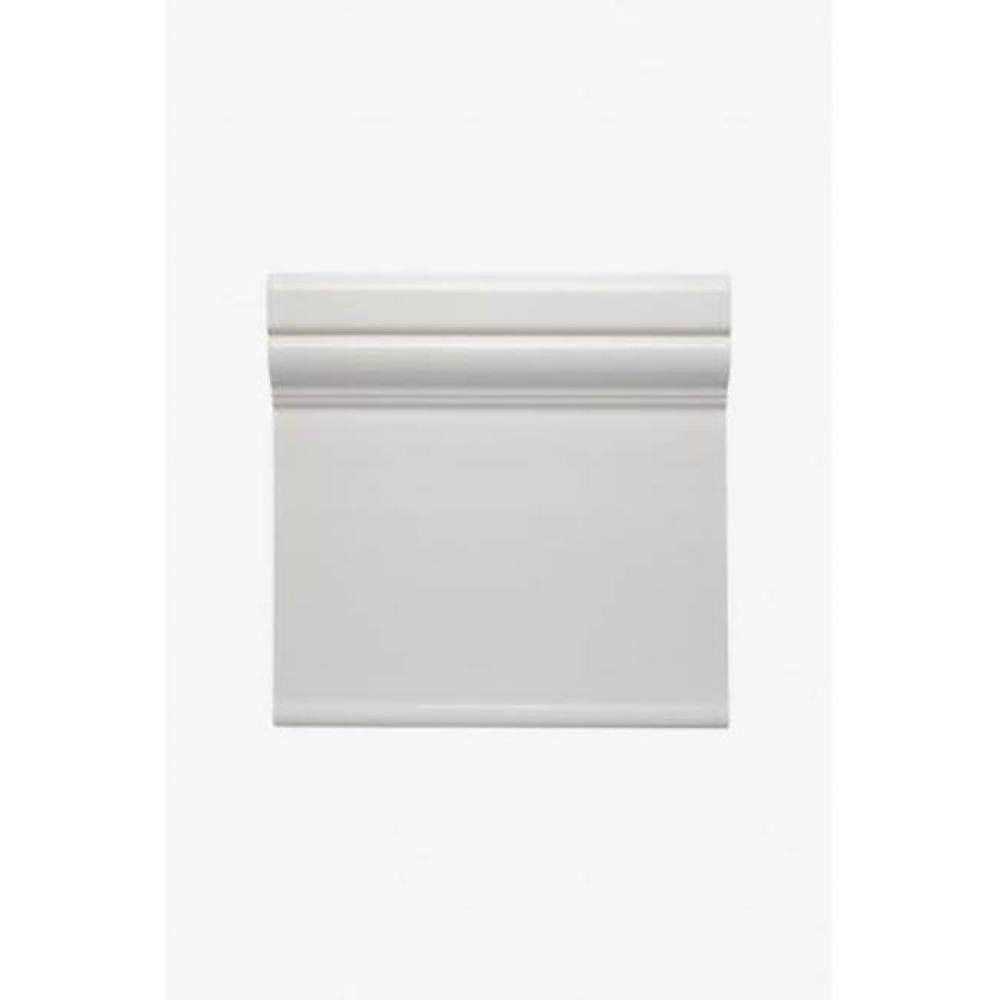 Archive Lexington Avenue B Base 6 x 6 Standard Stopend (Right) in White Glossy Solid