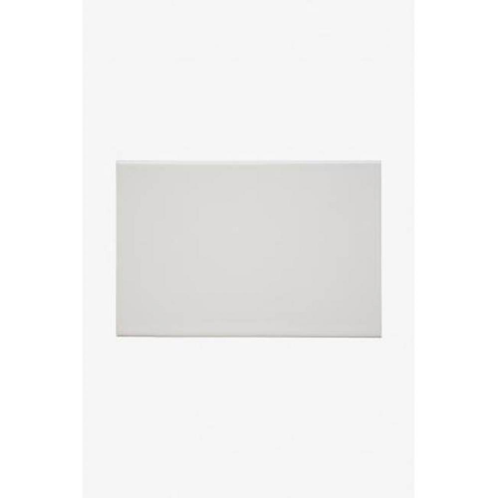 Archive Field Tile 6 x 9 Bullnose Single (Short) in White Glossy Solid