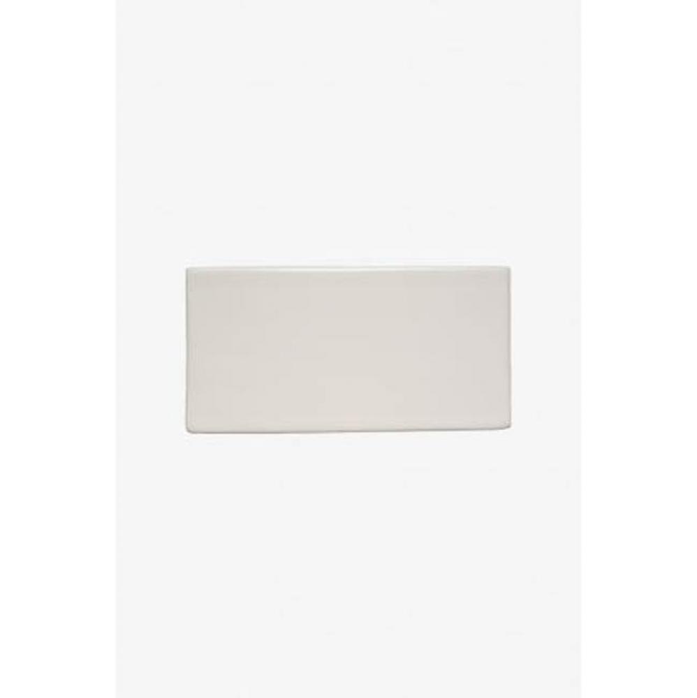 Archive Field Tile 3 x 6 Bullnose Single (Short) in White Glossy Solid