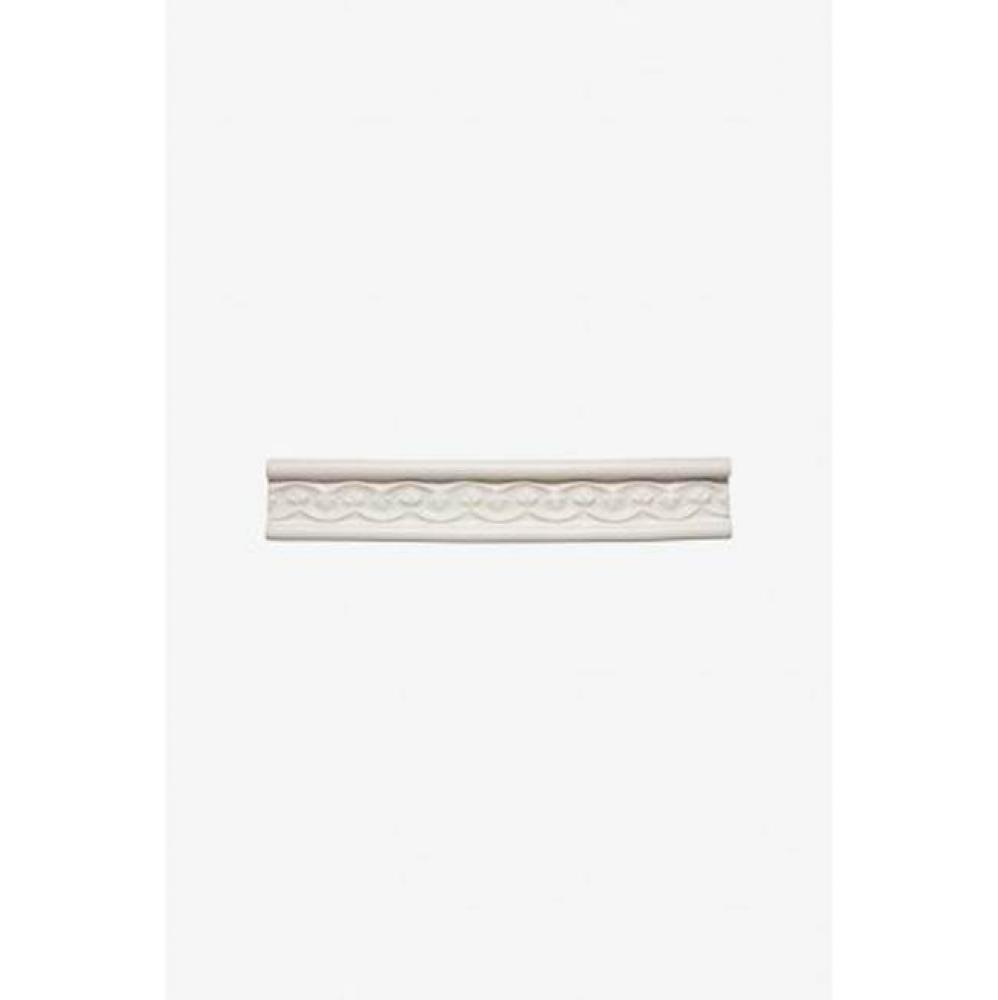 Archive Relief B Liner 1 x 6 in White Glossy Solid