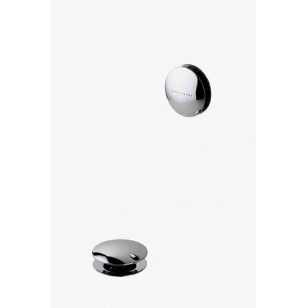 .25 Push-Touch Waste and Overflow in Dark Nickel