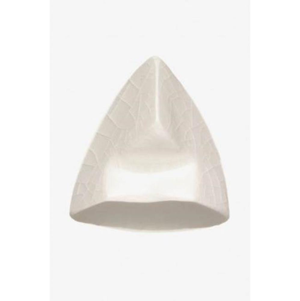 Architectonics Handmade Short Inside Beak 1 x 1 in Matte White Matte Solid