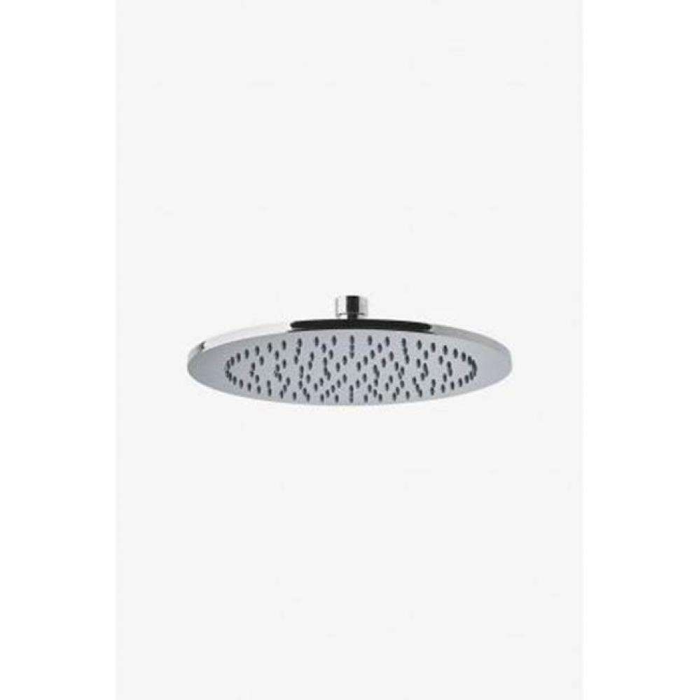 Universal Round Flat 9 1/2 Shower Head in Chrome, 1.75gpm