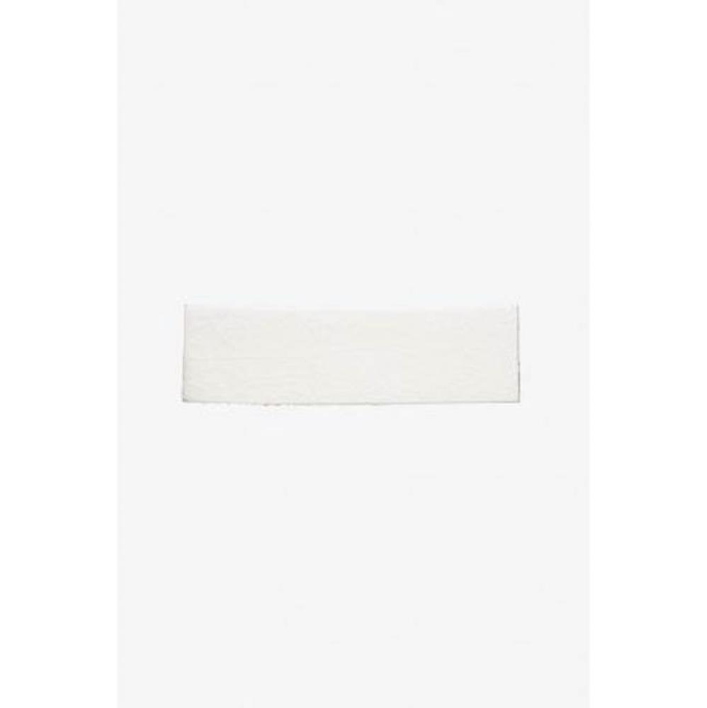 Architectonics Handmade Field Tile 1 1/2 x 5 Bullnose Single (Long) in Nantucket White  Glossy Sol