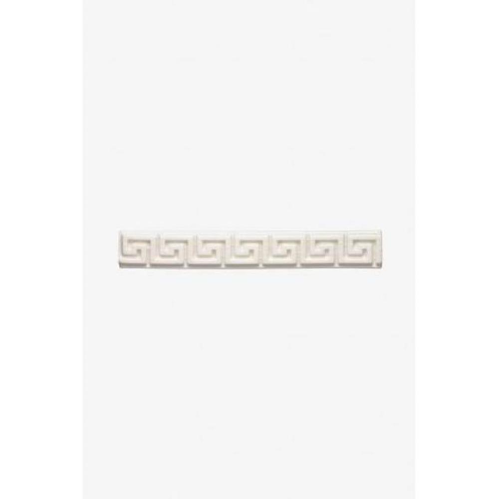 Architectonics Handmade Chinoiserie Greek Key Liner 3/4 x 6 in Geyser Matte Solid