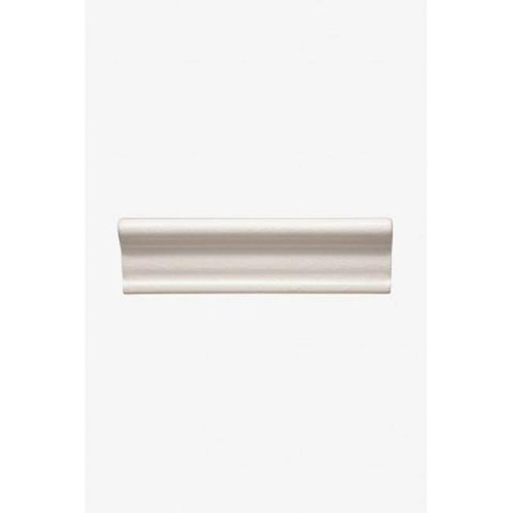 Architectonics Handmade Universal Mirror Sill Rail 1 5/8 x 6 Stopend (Left) in Windmill Glossy Sol