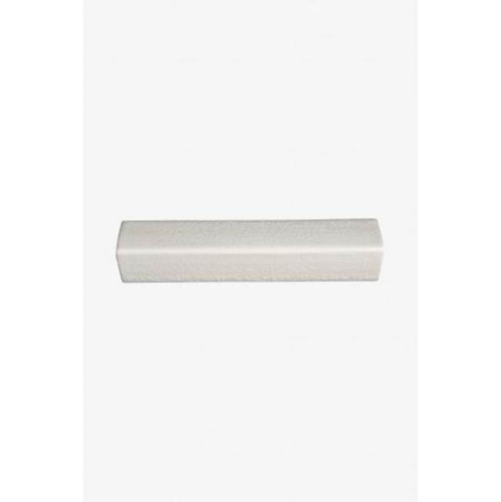 Architectonics Handmade Quarter Square 1 x 6 in Darkroom  Glossy Solid