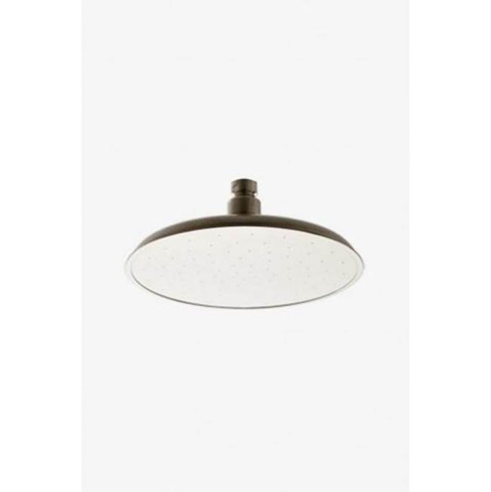 Universal 8 Shower Rose in Unlacquered Brass, 1.75gpm