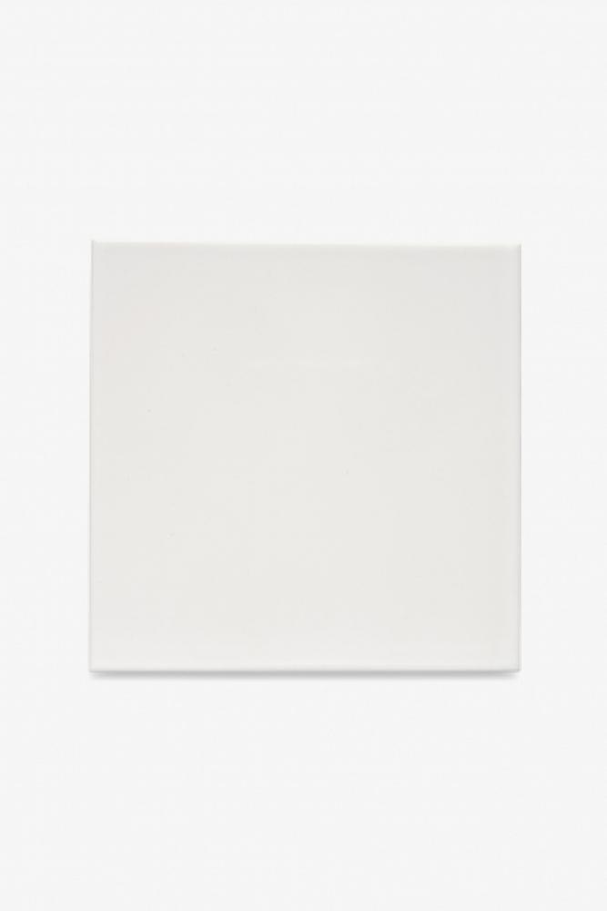 Claypaper Dust-Pressed Field Tile 6 x 6 Bullnose Single in Sage Glossy