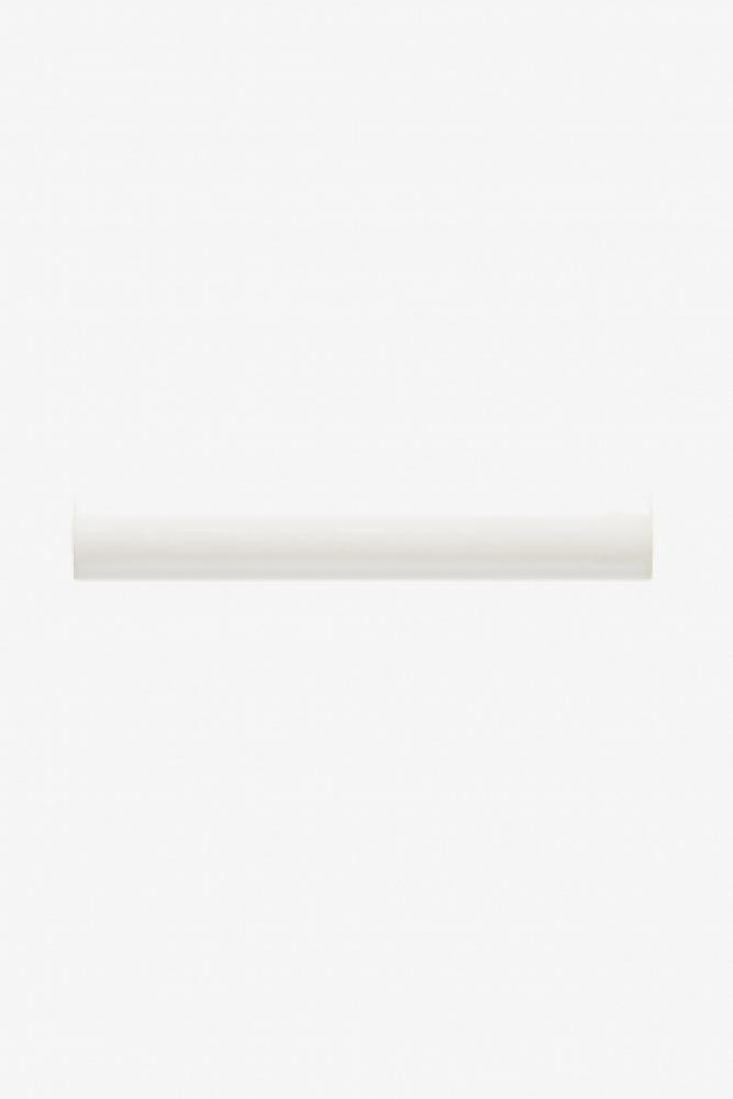 Claypaper Quarter Round 1'' x 6'' in Flannel Glossy