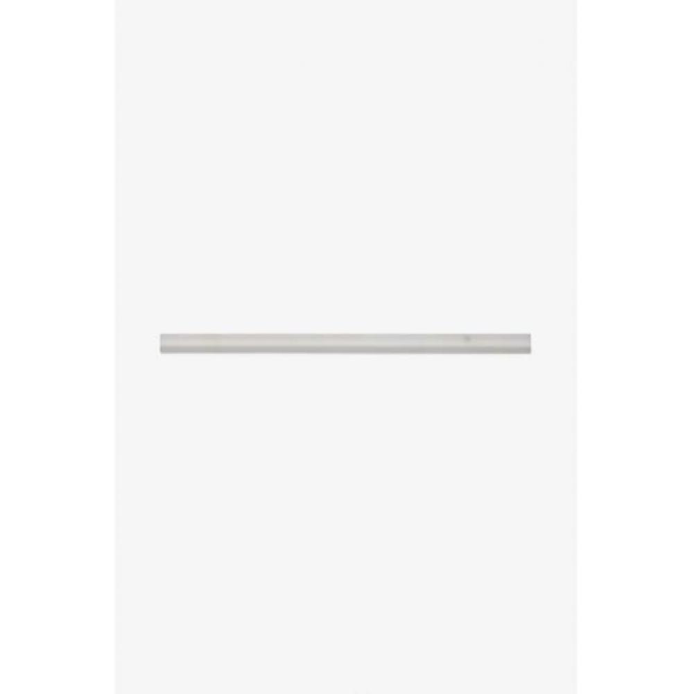 Studio Stone Pencil Liner 5/8'' x 12'' in Oriental White Honed