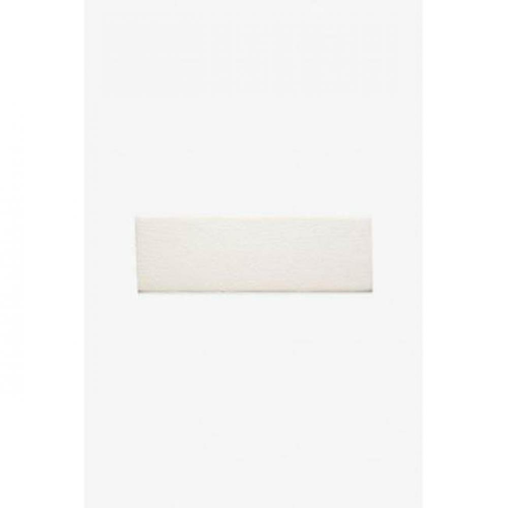 Architectonics Handmade Field Tile 4 x 12 Bullnose Single (Long) in Foam Glossy Solid