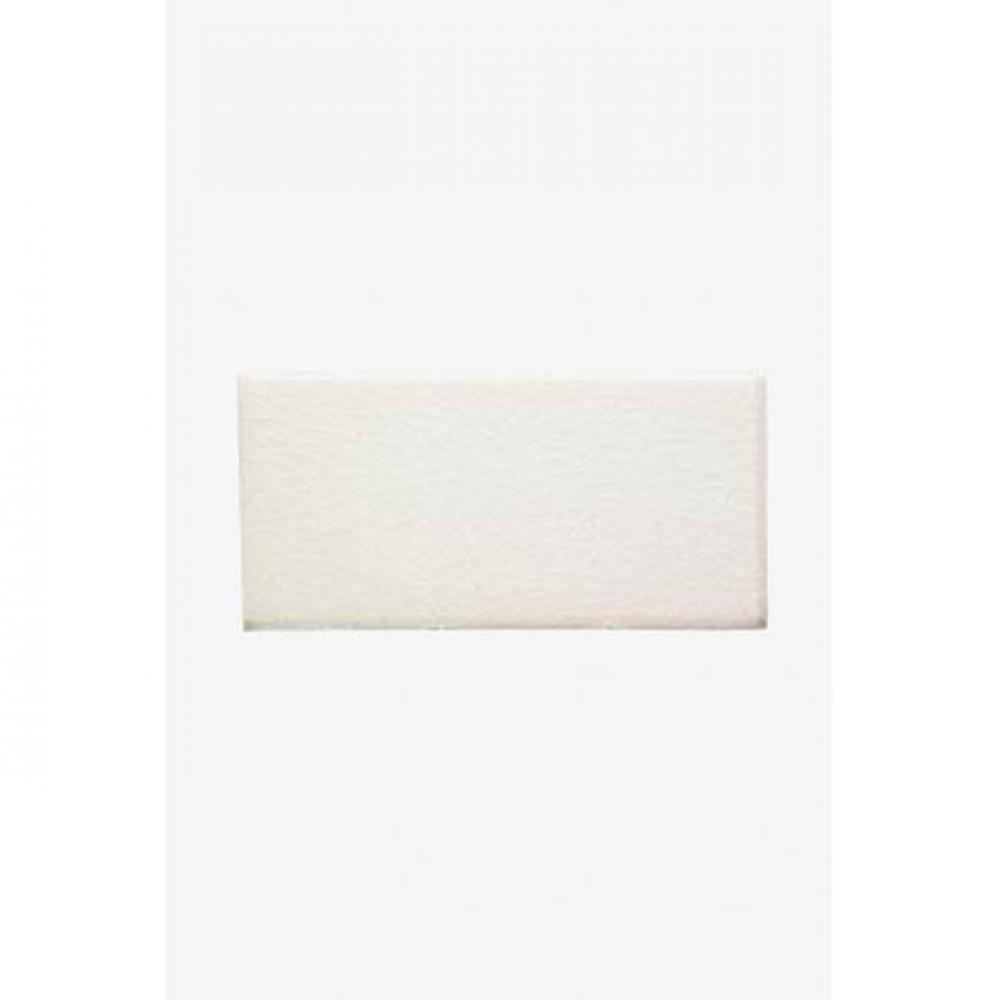 Architectonics Handmade Field Tile 6 x 12 Bullnose Single (Short) in Mykonos Glossy Solid