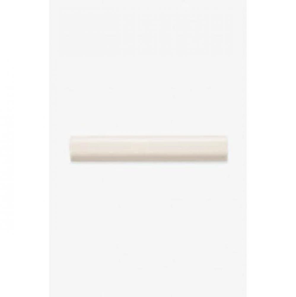 Architectonics Dust-Pressed Quarter Round 1 x 6 in Graycloth Glossy Solid