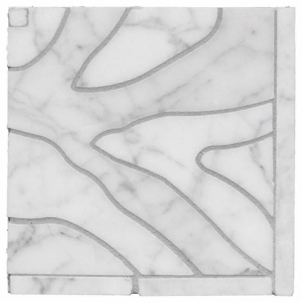 Aqualinea Big Game Continuous Corner 4'' x 4'' in Stone Group