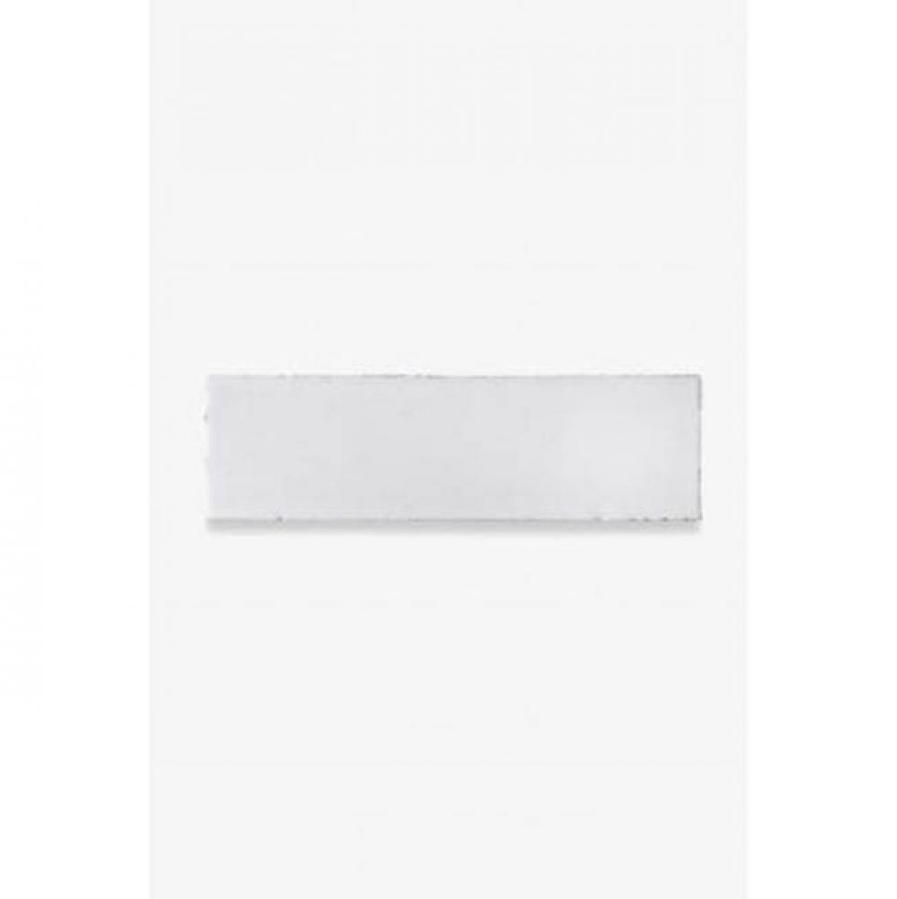 Bradbury Square Rail 2 x 8 1/4 in Magnetite Glossy Solid