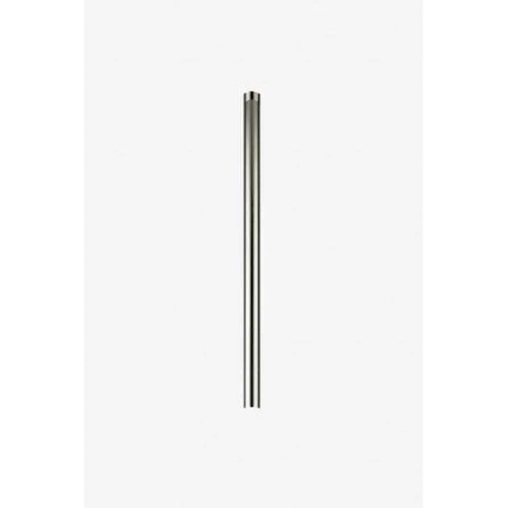 Fresnel and Ipswich Pendant Extra Stem 3 in Unlacquered Brass