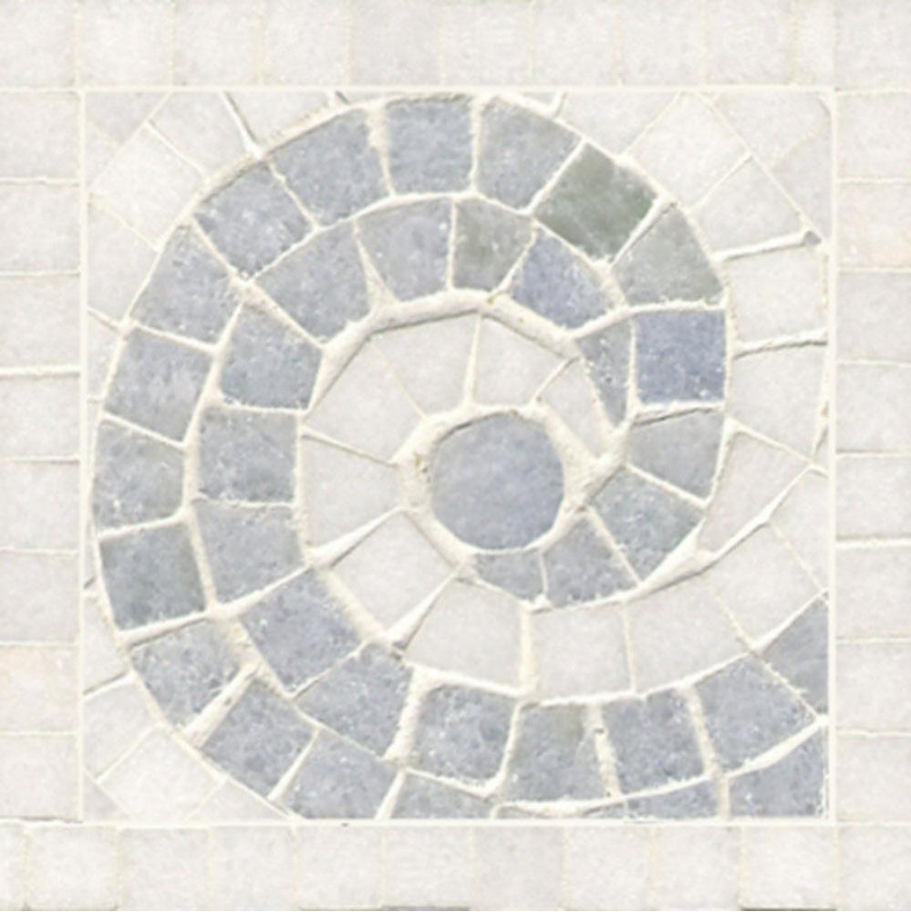 Parramore Paris Wave Block Corner 3 3/4 x 3 3/4 in Stone Group 1, 2, 3, and 4
