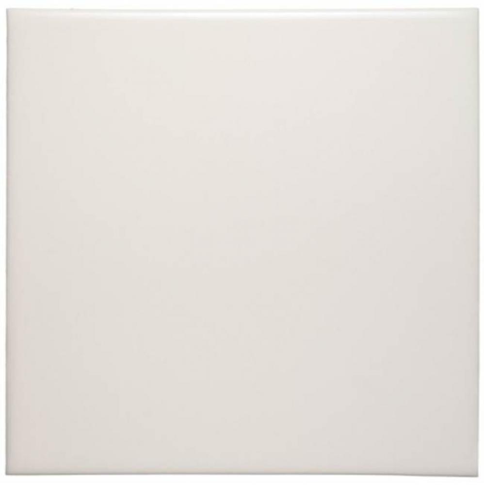 Cottage Field Tile 6 x 6 in Devonshire Cream Glossy