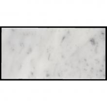 Waterworks 03-90785-19698 - Keystone Field Tile 3 x 6 x 3/8 in Carrara Honed