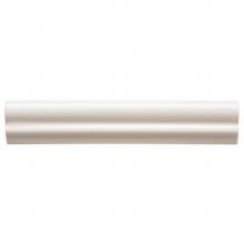 Waterworks 02-31323-69002 - Archive Instock Fifth Avenue Standard A Rail 1 1/4 x 6 in White Glossy Solid