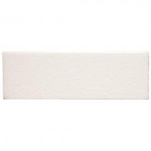 Waterworks 02-04025-01598 - Architectonics Handmade Field Tile 2 x 6 in Lace Glossy Layered