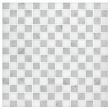 Waterworks 03-21413-29435 - Signet 2cm Checked Mosaic in Stone Group