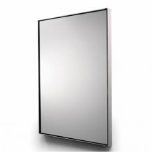 Waterworks 21-76474-20034 - Opus Metal Rectangular Wall Mounted Stationary Mirror 24 7/8'' x 32 5/16'' x