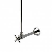 Waterworks 26-17450-04785 - Universal Angle Watercloset Supply Kits 1/2 Sweat x 3/8 O.D. Compression in Matte Nickel