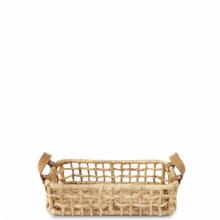 Waterworks 22-65360-49029 - Hyacinth Small Rectangular Basket in Natural 16L x 9 1/4W x 4H