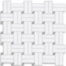 Waterworks 03-91191-33004 - Aqualinea Double Basketweave Mosaic in Stone Group