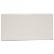 Waterworks 02-81394-06281 - Archive Instock Field Tile 3 x 6 Bullnose Single (Short) in White Glossy Solid