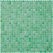 Waterworks 16-03076-24892 - Penny Tile 1/2'' Penny Mosaic in Seafoam Glossy