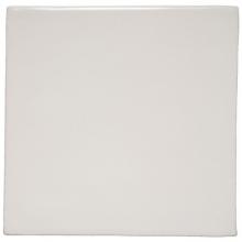 Waterworks 02-86369-00092 - Archive Instock Field Tile 6 x 6 Bullnose Single in White Glossy Solid