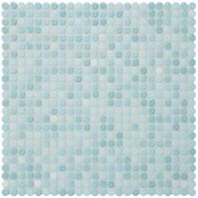 Waterworks 16-13890-75834 - Penny Tile 1/2'' Penny Mosaic in Skye Glossy