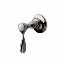 Waterworks 05-15247-02276 - Easton Vintage Volume Control Valve Trim with Metal Lever Handle in Antique