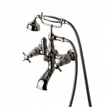 Waterworks 09-56550-11165 - Easton Classic Exposed Tub Filler, Metal Handshower and Lever