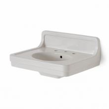 Waterworks 11-38156-08807 - Alden Lavatory sink 26'' x 20'' x 14 3/4'' with Backsplash in