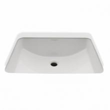 Waterworks 11-15689-67913 - Clara Undermount Rectangular Vitreous China Lavatory Sink Double Glazed 20 1/16'' x 14